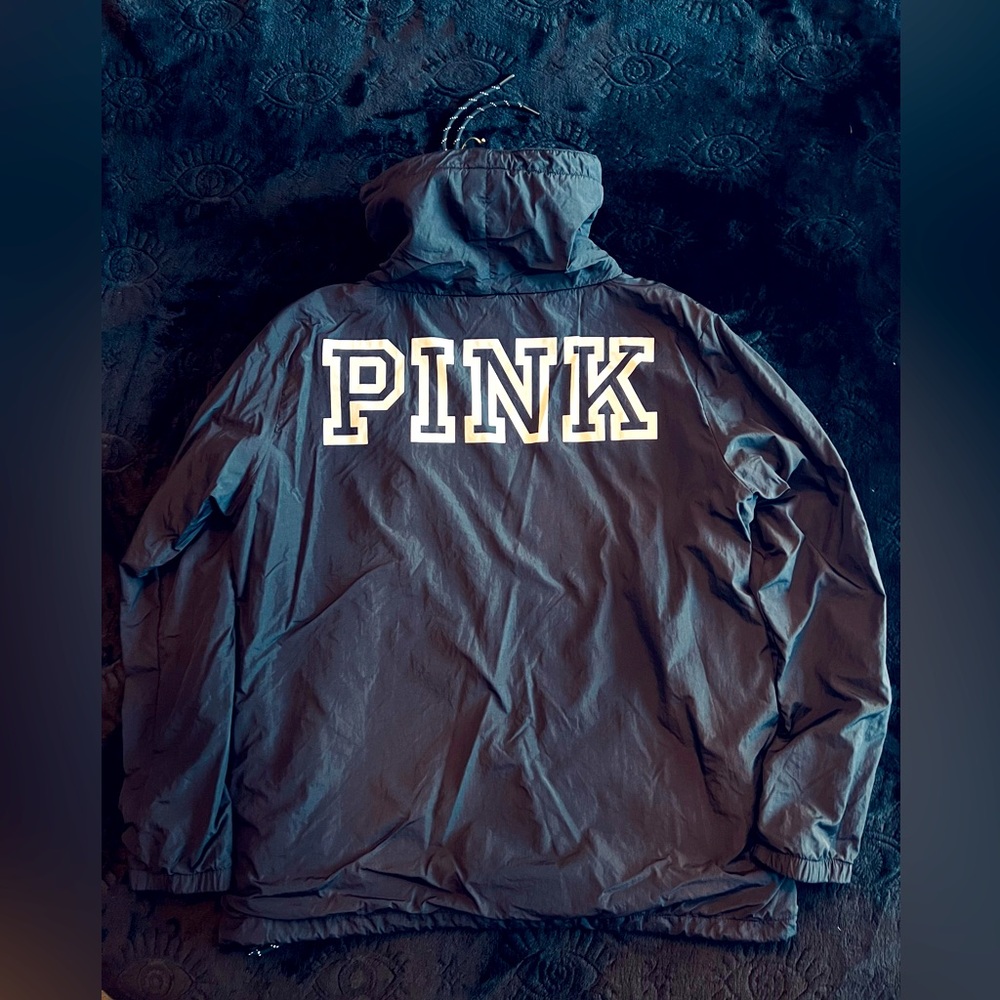 Victoria's Secret PINK Jacket in Black Large